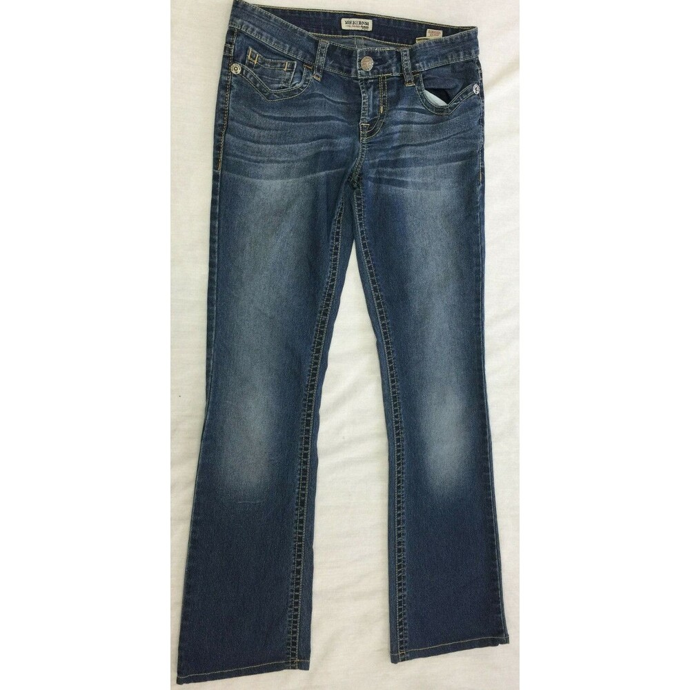 MEK DNM WOMENS JEANS HARRISON SLIM BOOT PANTS SIZE 26